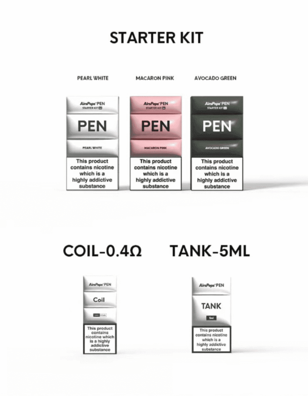 AIRSCREAM AirsPops PEN 鉛筆電子煙主機：圖片 4