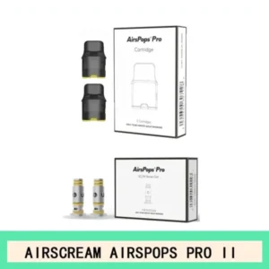 AIRSCREAM AIRSPOPS PRO II氣泡2代煙彈空倉霧化芯成品芯1.0